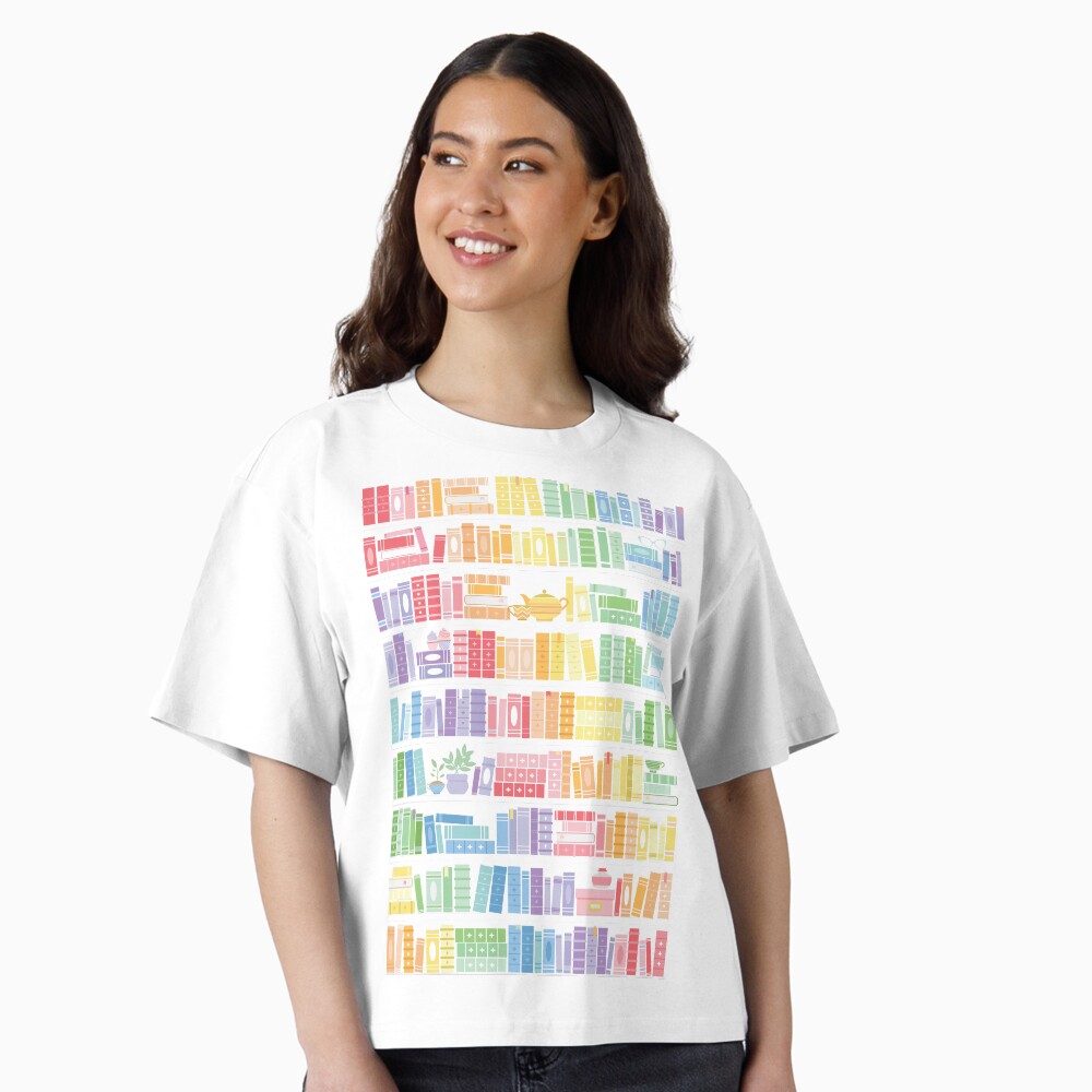 Vista previa del artículo con la obra «Camiseta holgada boxy», diseñado y vendido por rubyandpearl.