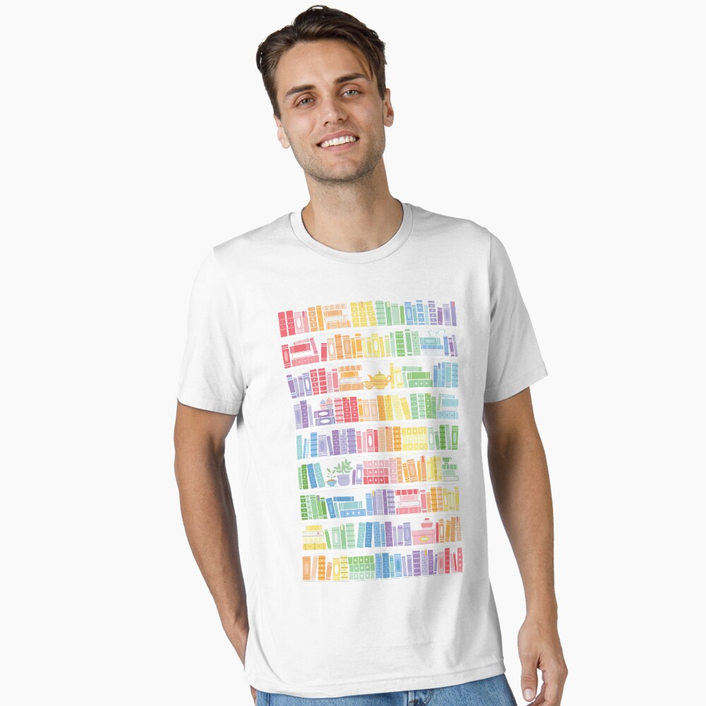 Vista previa del artículo con la obra «Camiseta esencial», diseñado y vendido por rubyandpearl.