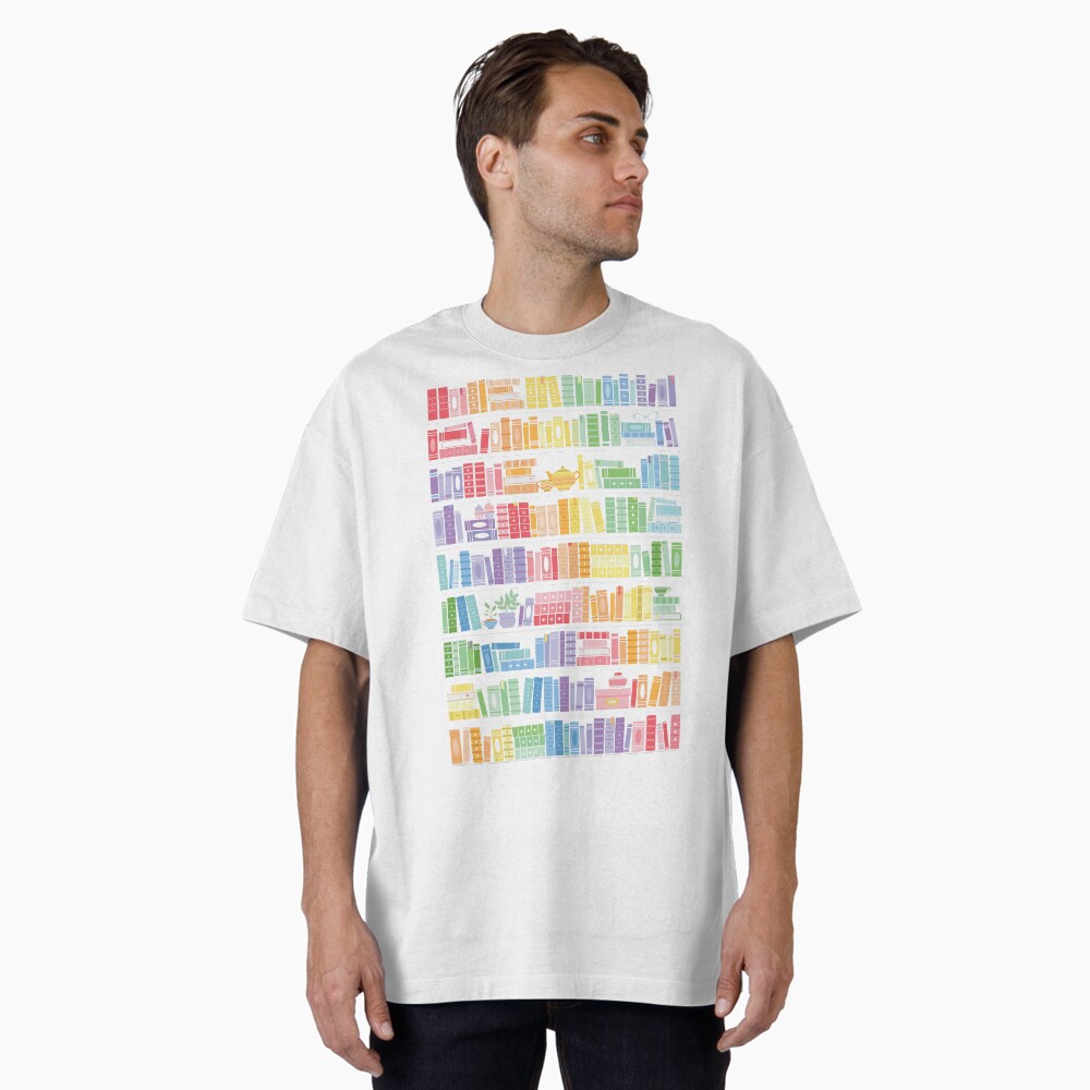 Vista previa del artículo con la obra «Camiseta oversize», diseñado y vendido por rubyandpearl.