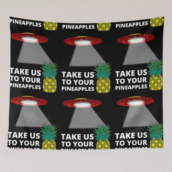 Item preview, Alien Summer Pineapple Thief  designed and sold by RGRamsey.