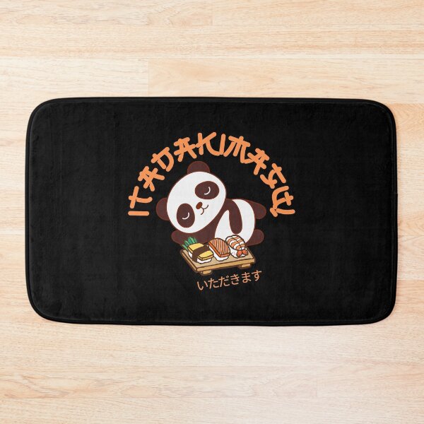 Item preview, Cute Hungry Panda Kawaii Itadakimasu designed and sold by Nathalie Aynié.