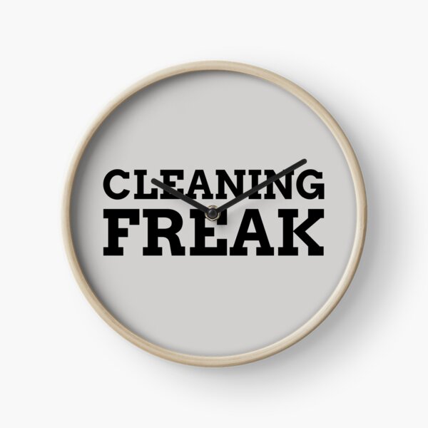 Cleaning Freak Clock