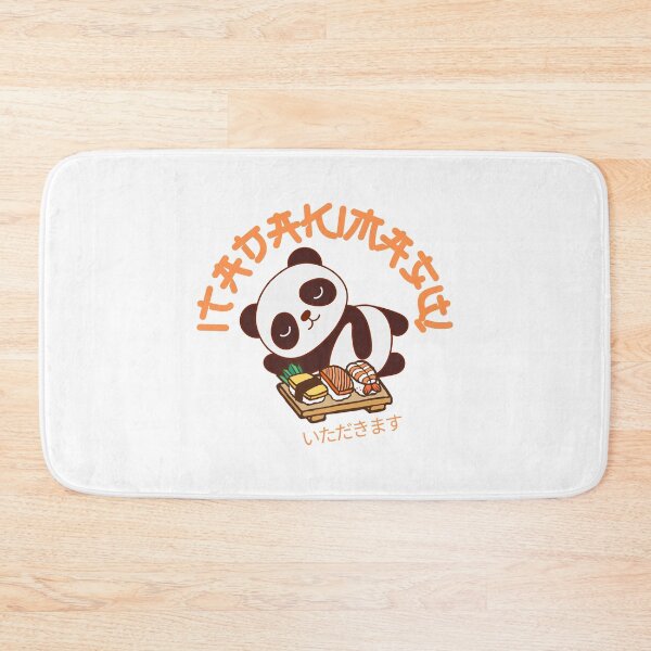 Item preview, Cute Hungry Panda Kawaii Itadakimasu designed and sold by Nathalie Aynié.
