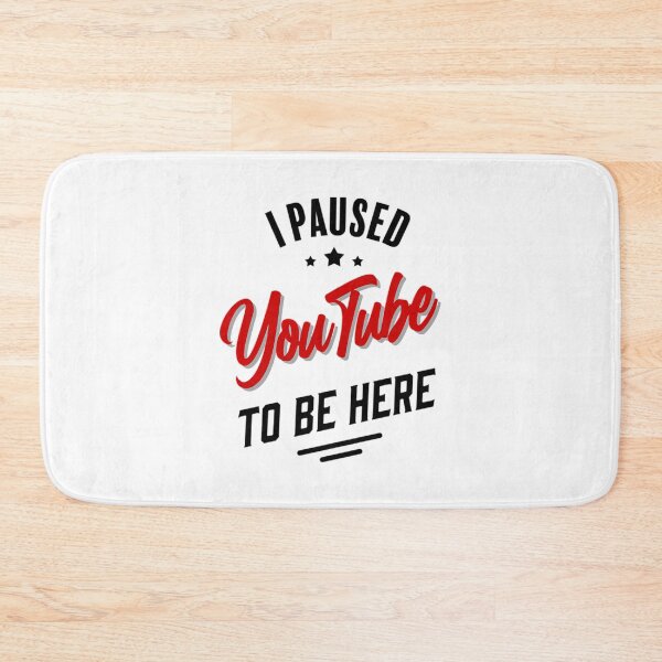 Artikelvorschau, Youtube T-ShirtIch habe YouTube angehalten, um hier zu sein entworfen und verkauft von HeighWater.