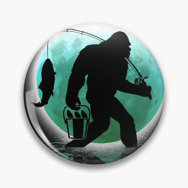Artikelvorschau, Bigfoot Angeln Lustiges Sasquatch Fischer Geschenk für Männer Frauen T-Shirt entworfen und verkauft von tongans.