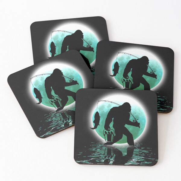 Artikelvorschau, Bigfoot Angeln Lustiges Sasquatch Fischer Geschenk für Männer Frauen T-Shirt entworfen und verkauft von tongans.