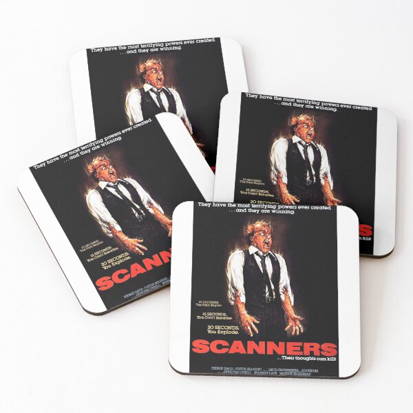 Item preview, Scanners 1981 Movie Poster Art Halloween Horror movie scifi film designed and sold by ScannersTuyenHo.
