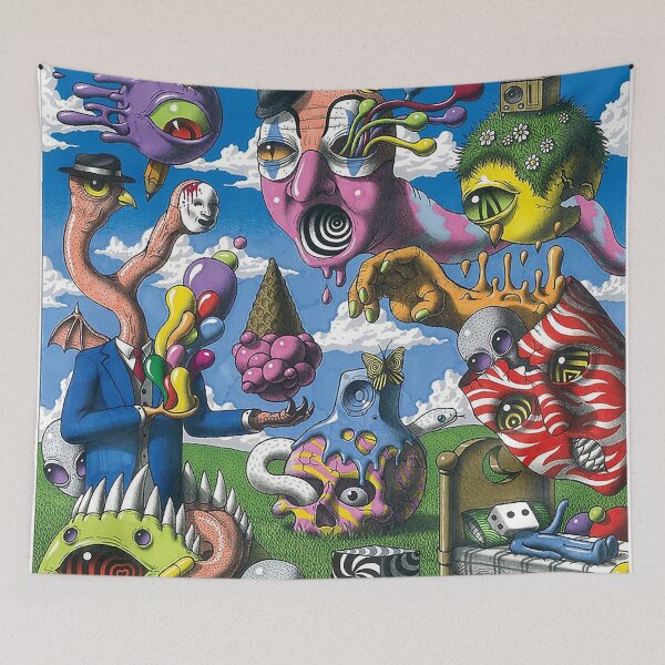 Item preview, Another Psychedelic Album Cover Poster designed and sold by susannartinez.