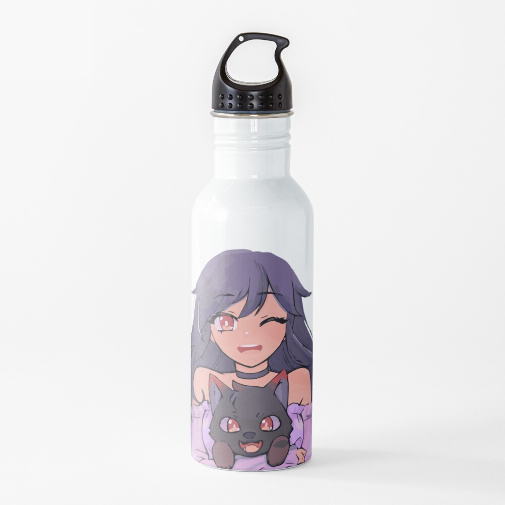 Aphmau with Aaron Dog Water Bottle