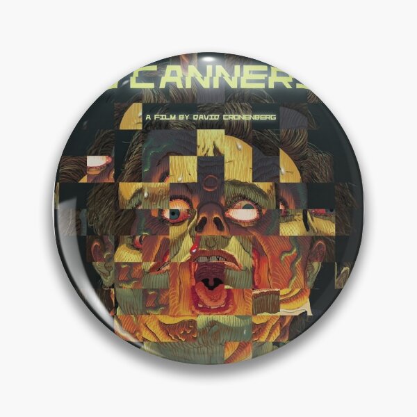 Item preview, Scanners Halloween Horror movie Poster Art scifi film designed and sold by ScannersTuyenHo.