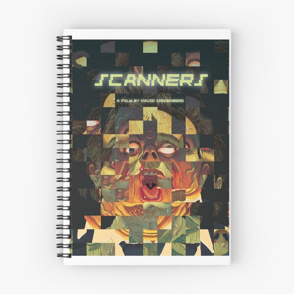 Item preview, Scanners Halloween Horror movie Poster Art scifi film designed and sold by ScannersTuyenHo.