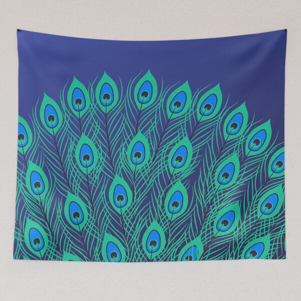 Item preview, Bright & Beautiful Peacock Train Feathered Tail  designed and sold by CreateShape.