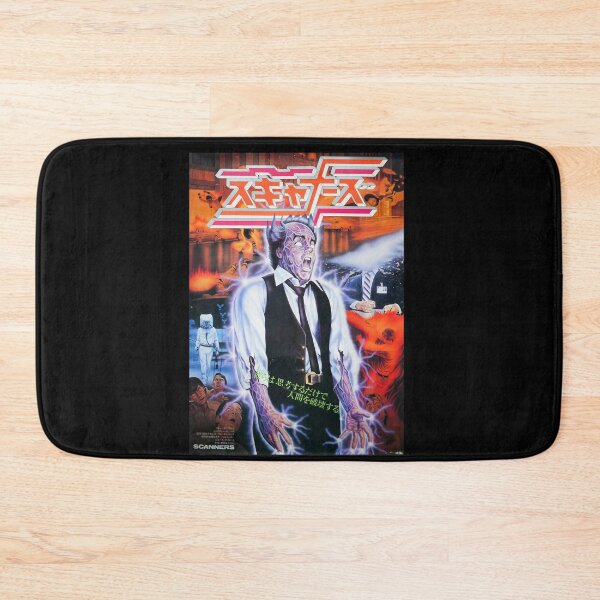 Item preview, Scanners 1981 Japanese Movie Poster Art Halloween Horror scifi film designed and sold by ScannersTuyenHo.