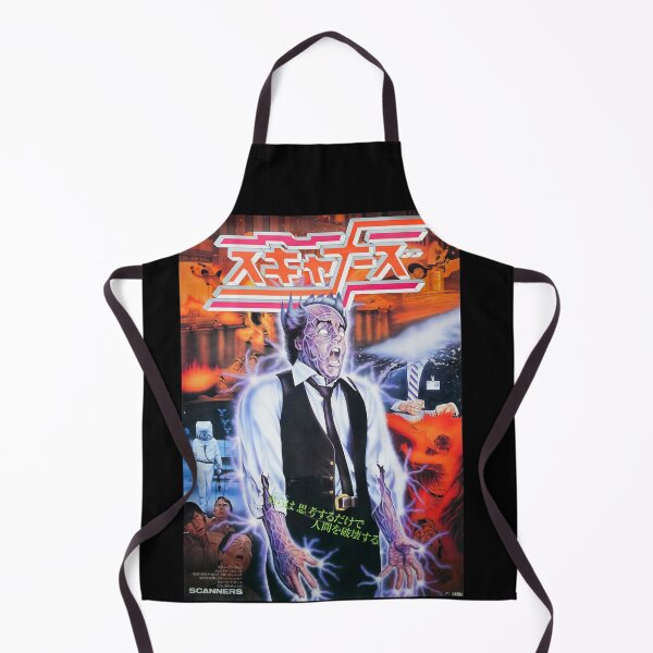 Item preview, Scanners 1981 Japanese Movie Poster Art Halloween Horror scifi film designed and sold by ScannersTuyenHo.