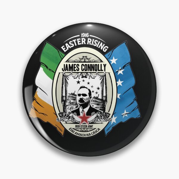 Item preview, James Connolly - Armée citoyenne irlandaise T-shirt classique designed and sold by pleasanta.