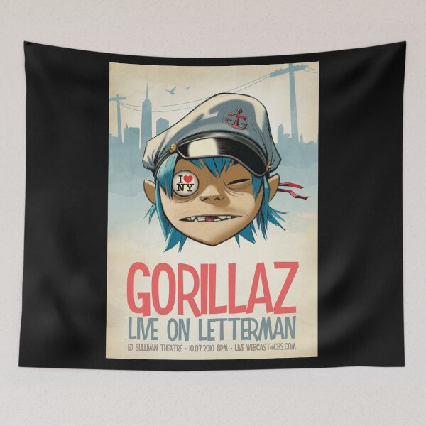 Item preview, Gorilaz - Live on Letterman Classic T-Shirt designed and sold by pleasanta.