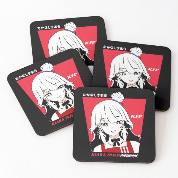 Artikelvorschau, Hololive T-ShirtHololive English Takanashi Kiara - Kiara Fried Phoenix entworfen und verkauft von VetBubo.