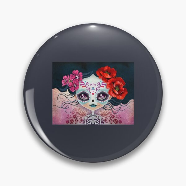 Artikelvorschau, Amelia Calavera Zuckerschädel entworfen und verkauft von kidcrying.