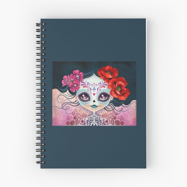 Artikelvorschau, Amelia Calavera Zuckerschädel entworfen und verkauft von kidcrying.