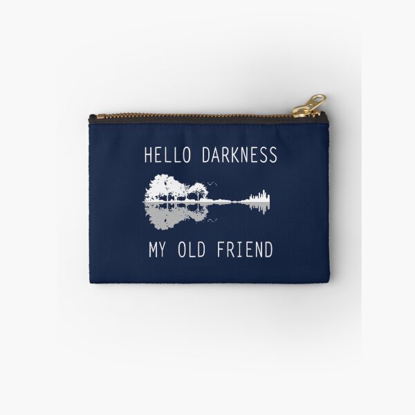 Item preview, Hello Darkness My Old Friend Guitar Lake Shadow designed and sold by kidcrying.