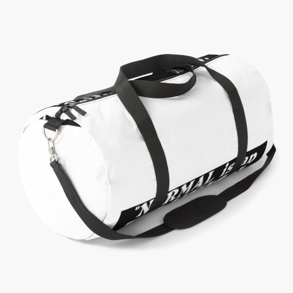 Morticia AddamsNormal Is An Illusion Duffle Bag