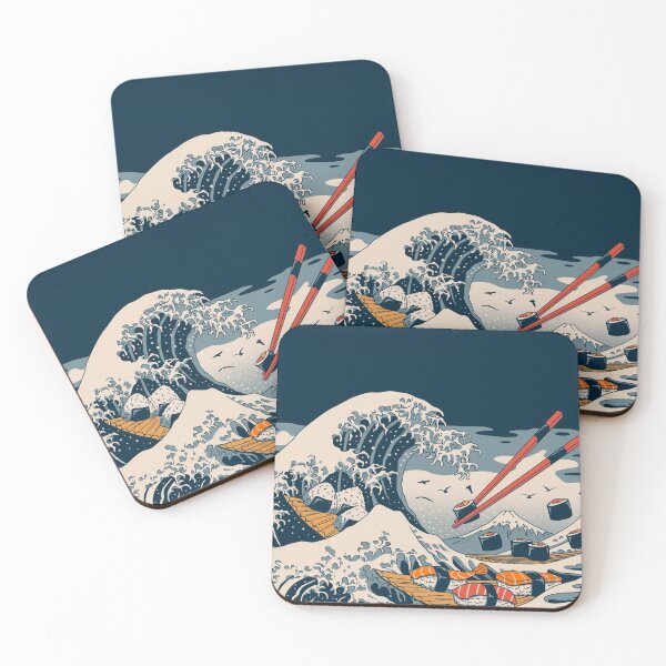 Item preview, The Great Wave of Sushi designed and sold by ColemanOlmos.