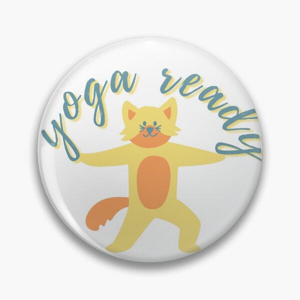 Item preview, yoga ready cat | cute design for yoga lover and cat lover designed and sold by syeda noon.