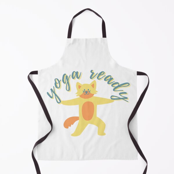 Item preview, yoga ready cat | cute design for yoga lover and cat lover designed and sold by syeda noon.
