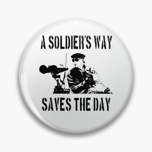 Item preview, The Burbs Quote - A Soldier's Way Saves The Day designed and sold by ExploreTheBurbs.