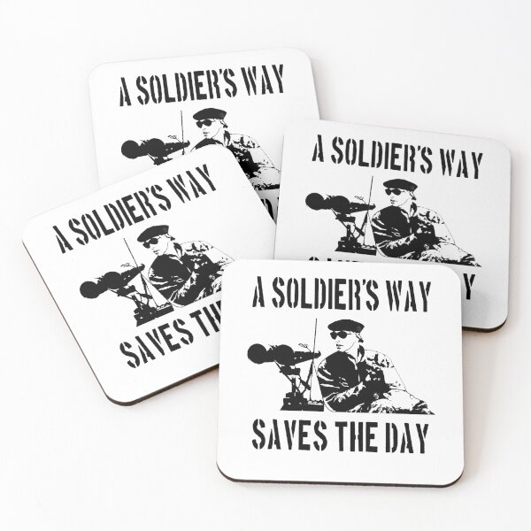 Item preview, The Burbs Quote - A Soldier's Way Saves The Day designed and sold by ExploreTheBurbs.