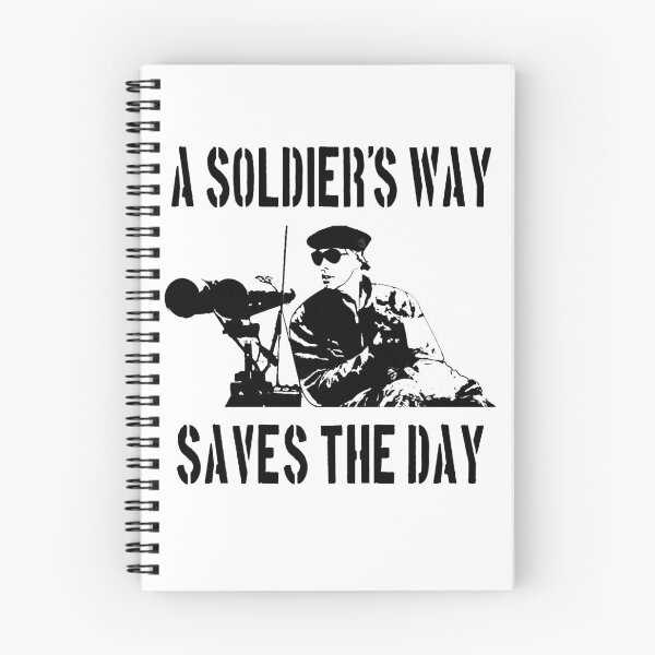 Item preview, The Burbs Quote - A Soldier's Way Saves The Day designed and sold by ExploreTheBurbs.