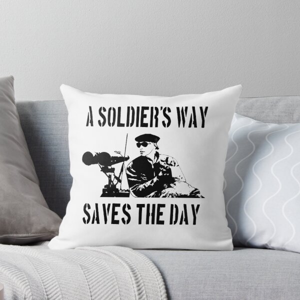 Item preview, The Burbs Quote - A Soldier's Way Saves The Day designed and sold by ExploreTheBurbs.