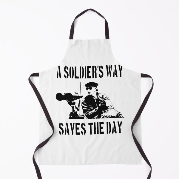 Item preview, The Burbs Quote - A Soldier's Way Saves The Day designed and sold by ExploreTheBurbs.