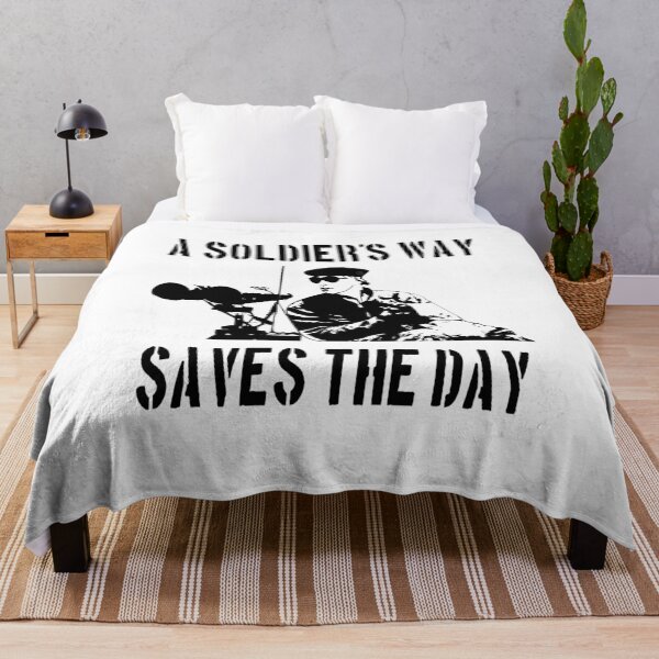 Item preview, The Burbs Quote - A Soldier's Way Saves The Day designed and sold by ExploreTheBurbs.