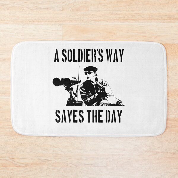 Item preview, The Burbs Quote - A Soldier's Way Saves The Day designed and sold by ExploreTheBurbs.