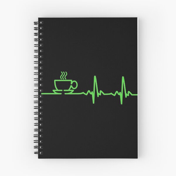 Item preview, Morning Coffee Heartbeat EKG  designed and sold by DarianaBernhard.