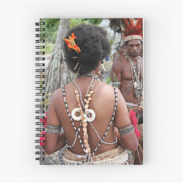 Item preview, Papuan Woman Traditional Dress designed and sold by BenClarkImagery.