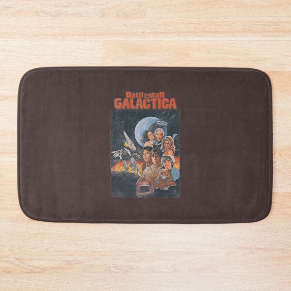 Item preview, Vintage Distressed Battlestar Galactica T-Shirt designed and sold by balyxstudio11.