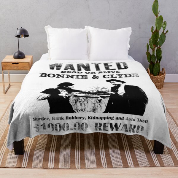 Item preview, Wanted T-ShirtWanted Bonnie and Clyde, distressed designed and sold by VetBubo.