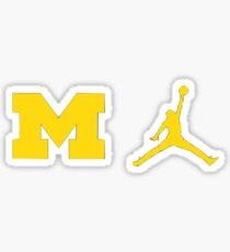Michigan Jumpman Sticker