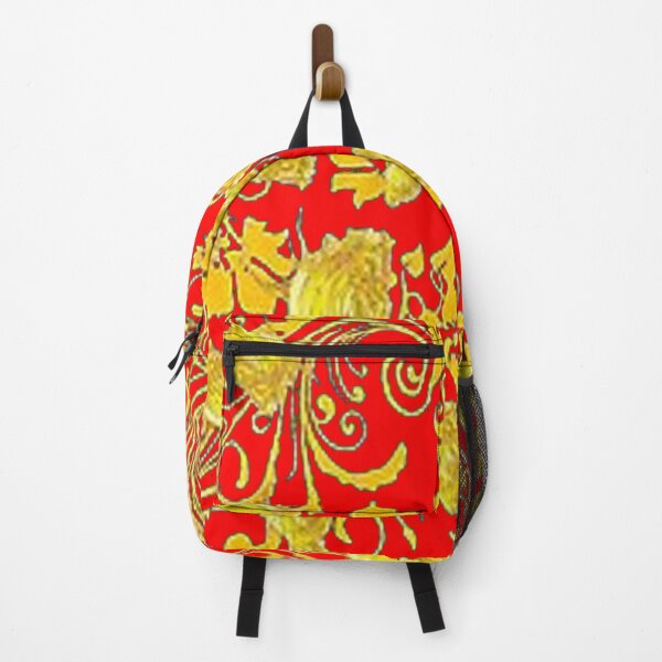 Item preview, GOLDEN ROSES GARDEN ABSTRACT RED ABSTRACT designed and sold by sharlesart.