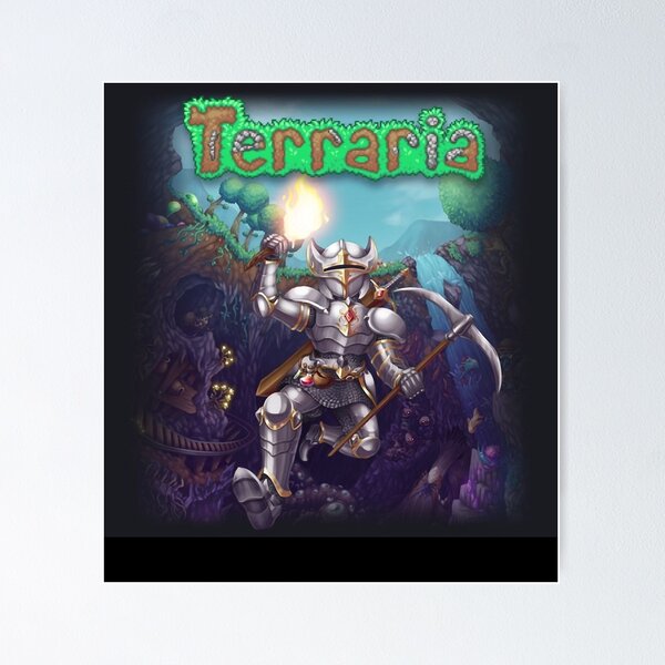 Vista previa del artículo con la obra «Regalos necesarios Terraria Juego Navidad», diseñado y vendido por MorenoWhitney.