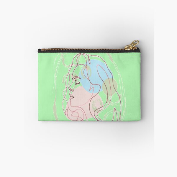 Item preview, Minimalist Linear Abstract Feminine Face, graphic psychedelic abstract art, trippy graphic psychedelic arte abstracto designed and sold by Adri Barnard.