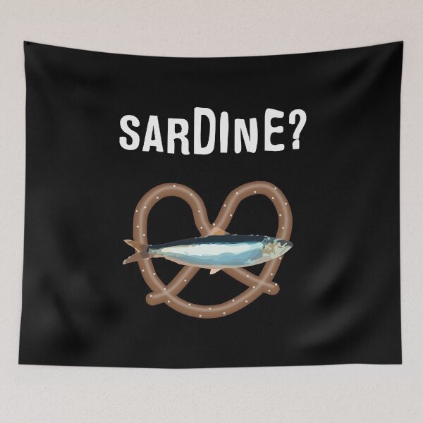 Item preview, Sardine The Burbs Movie Quote designed and sold by ExploreTheBurbs.