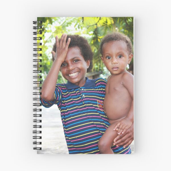 Item preview, Papuan Girl with Baby  designed and sold by BenClarkImagery.