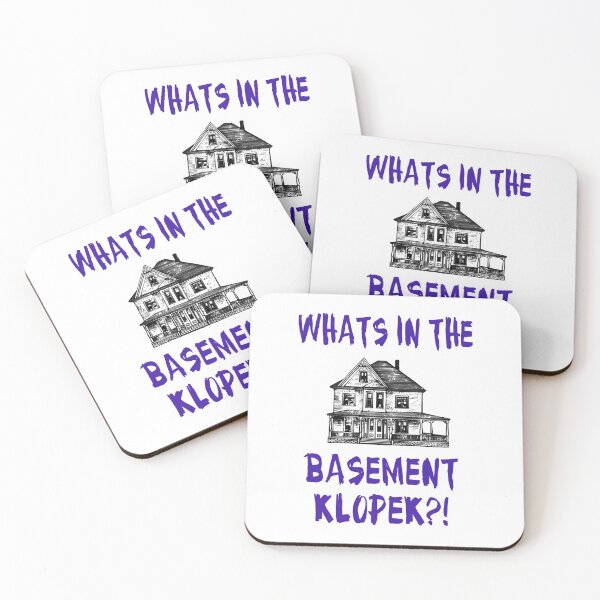 Item preview, The Burbs - Whats In The Basement Klopek designed and sold by ExploreTheBurbs.