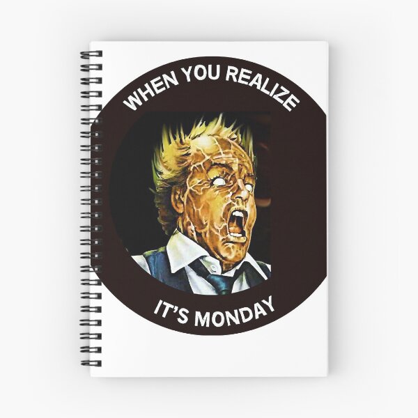 Item preview, It is monday Scanners Halloween Horror movie scifi film designed and sold by ScannersTuyenHo.