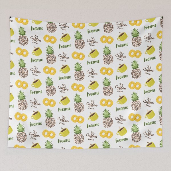 Item preview, coffee and pineapple designed and sold by jacjac2121.