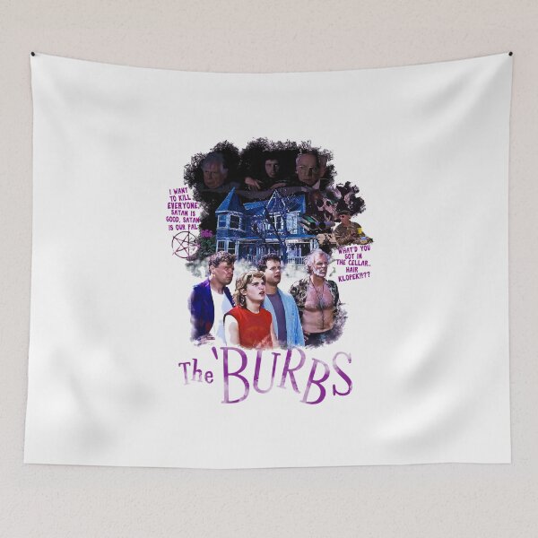 Item preview, The Burbs Film Art Print designed and sold by ExploreTheBurbs.