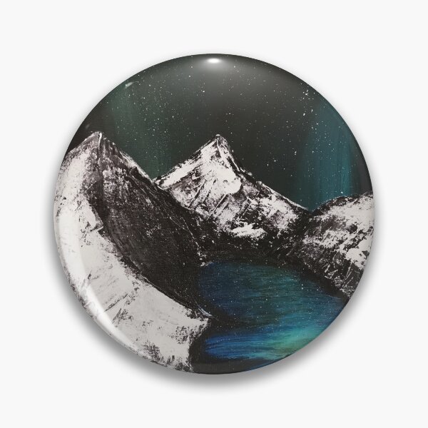 Item preview, Painting of northern lights designed and sold by aither81.